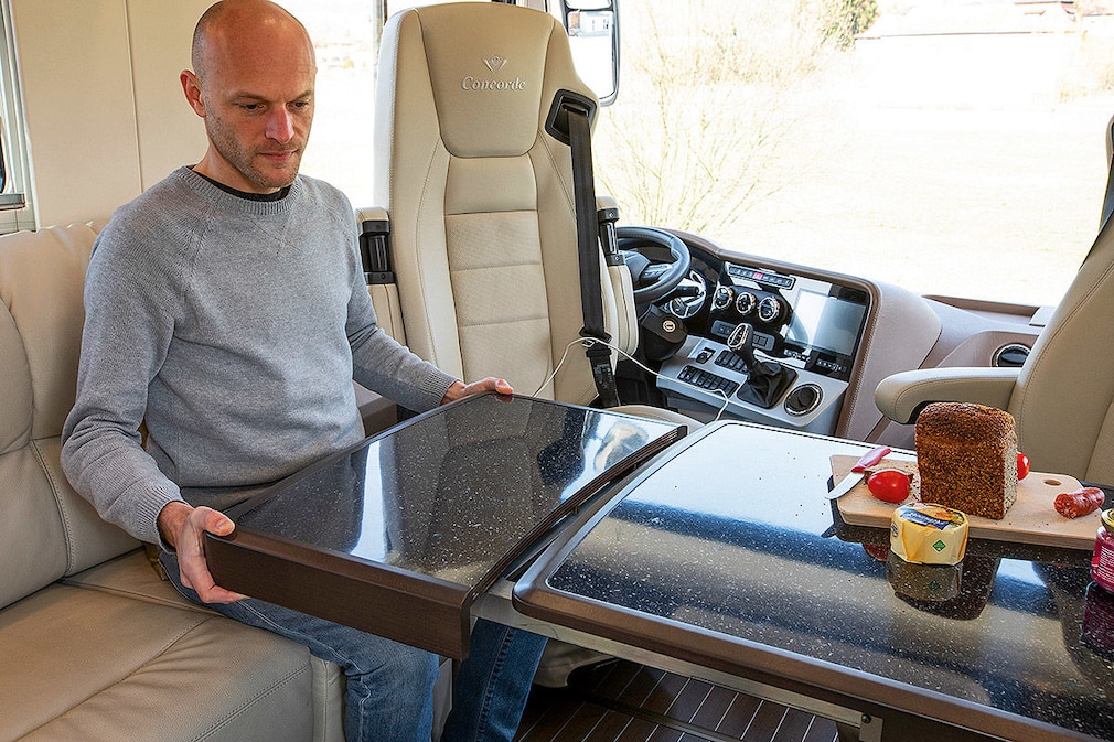Wohnmobil-Test Concorde Centurion 910 LI