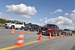 Honda CR-V Hyundai Tucson Mazda CX-5 Subaru Forester