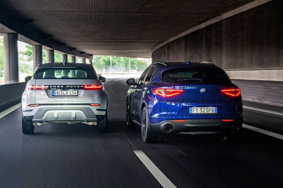 Alfa Romeo Stelvio Range Rover Evoque