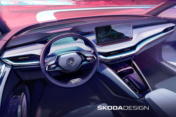 Der reinelektrische Skoda Enyaq dürfte ein praktisches E-SUV werden