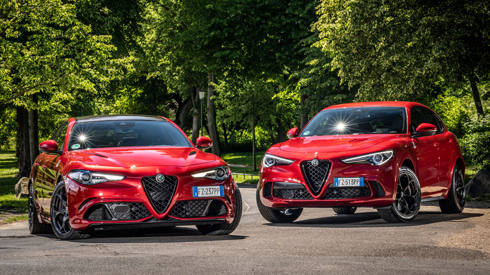 Alfa Romeo Giulia und Stelvio Quadrifoglio