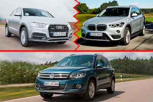 VW Tiguan, BMW X1 und Audi Q3: Wer ist besser?