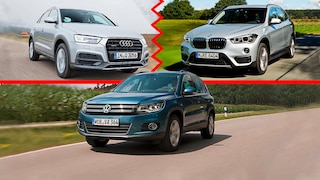 VW Tiguan, BMW X1 und Audi Q3: Wer ist besser?