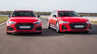 Audi RS 4 vs. RS 6: Beschleunigung, 0-100, V8