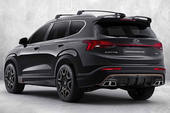 N Performance Paket macht den Hyundai Santa Fe deutlich sportlicher