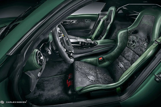 Tuner Carlex macht AMG GT R Pro-Cockpit zum Tattoo-Kunstwerk! - AUTO BILD