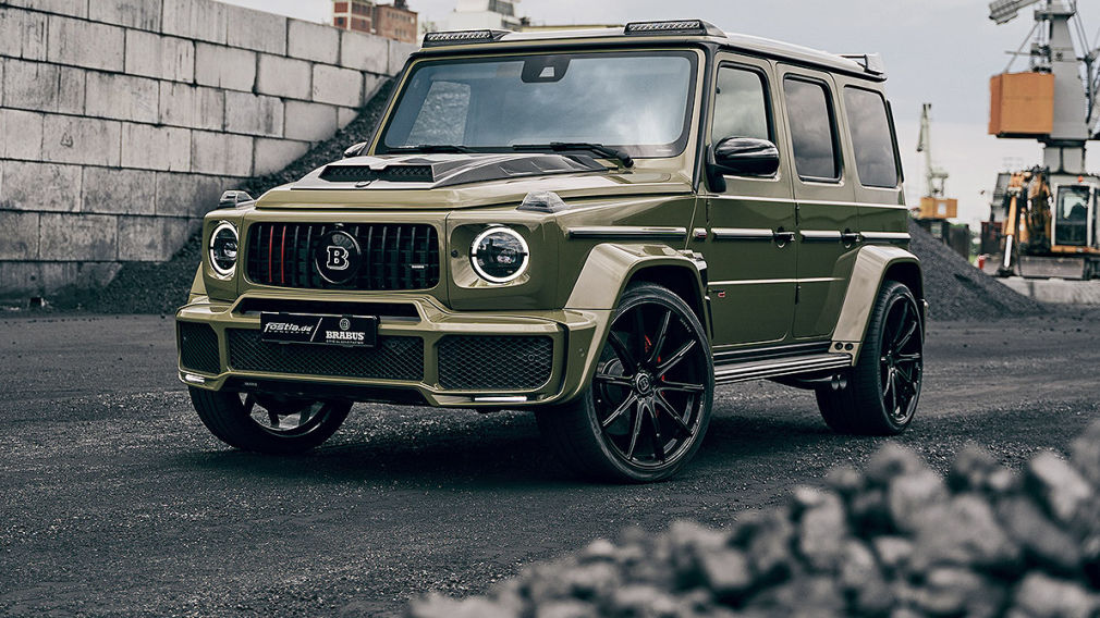 Mercedes G-Klasse Tuning: fostla.de Army-Folierung