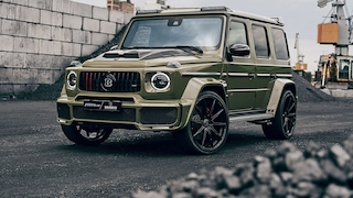 Mercedes G-Klasse Tuning: fostla.de Army-Folierung