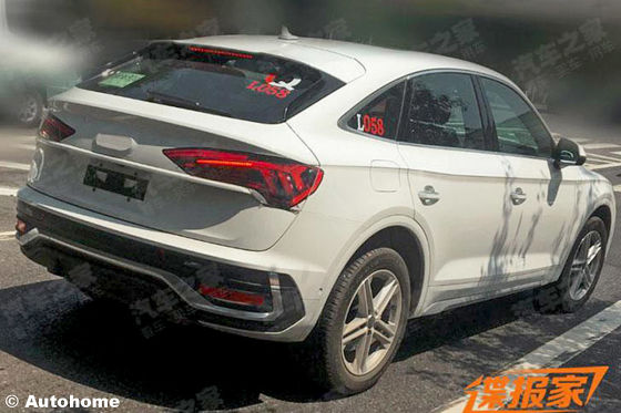 Erlkönig: Audi Q5 Sportback in China fast ungetarnt gesichtet