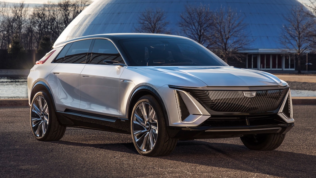 Cadillac stellt mit seinem Lyriq das erste E-SUV vor
