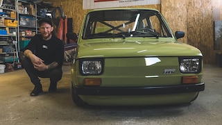 Dieser ultra kleine Fiat zieht die Blicke auf sich