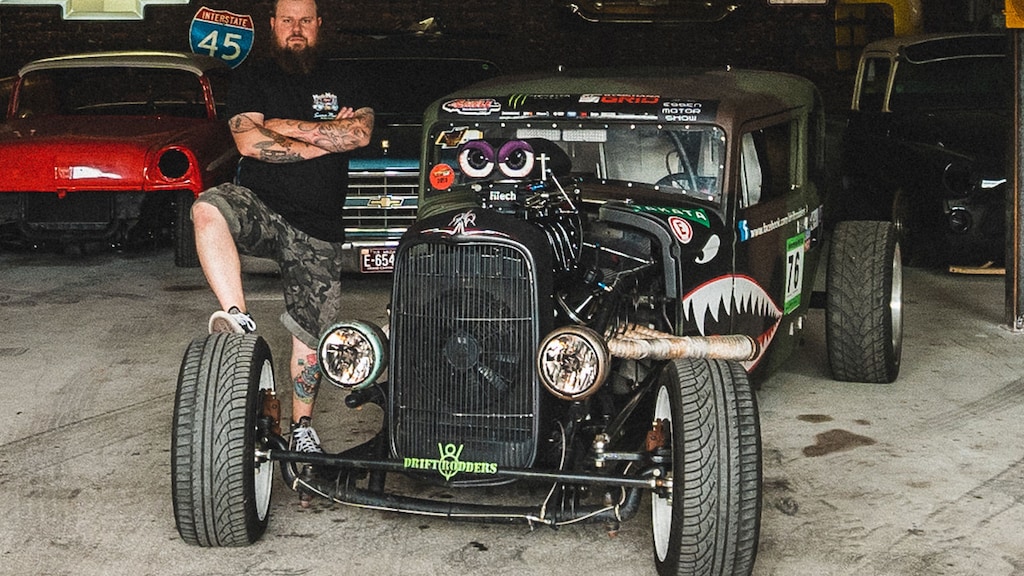 Ein Hot Rod als Drift-Maschine