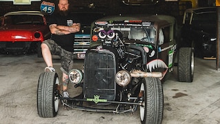 Ein Hot Rod als Drift-Maschine