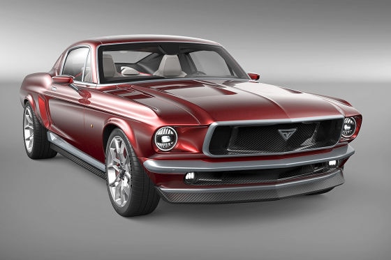 Retro-Mustang mit Tesla-Motor und 850 PS soll 500 km laufen!