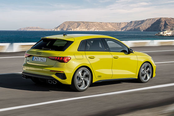 Der neue Audi S3 beschleunigt langsamer als sein Vorgänger
