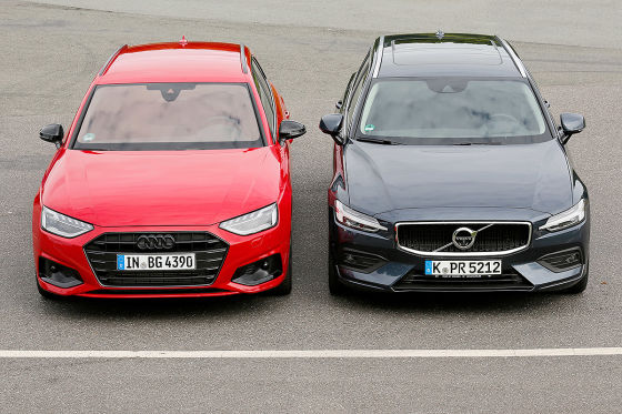 Audi A4 Avant Volvo V60