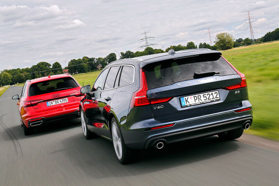 Audi A4 Avant Volvo V60
