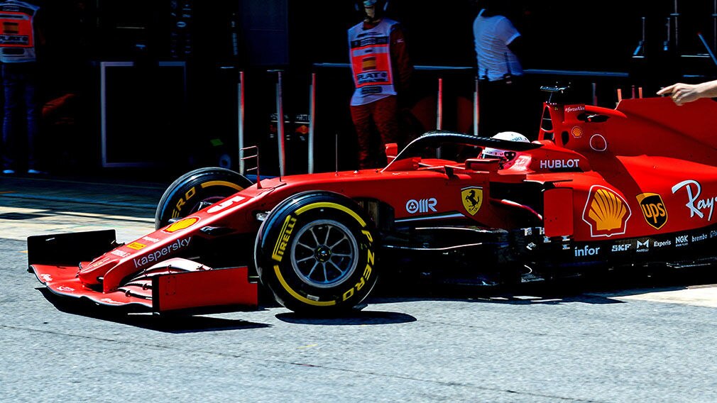 F1 Ferrari Vettel 2020
