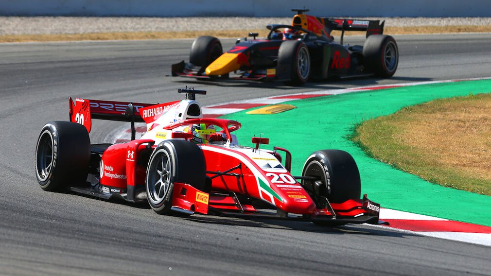 F2 Mick Schumacher Barcelona F2 Mick Schumacher Barcelona