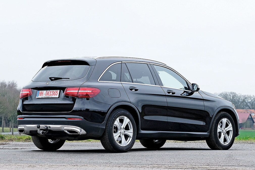 So gut sind der Mercedes GLC und seine Gegner!