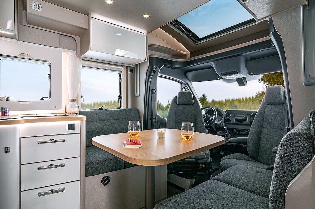Wohnmobile mit Vis-à-vis-Sitzgruppe