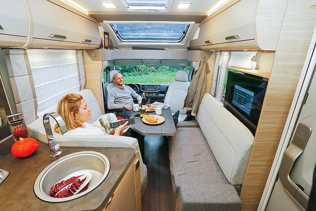 Wohnmobile mit Vis-à-vis-Sitzgruppe