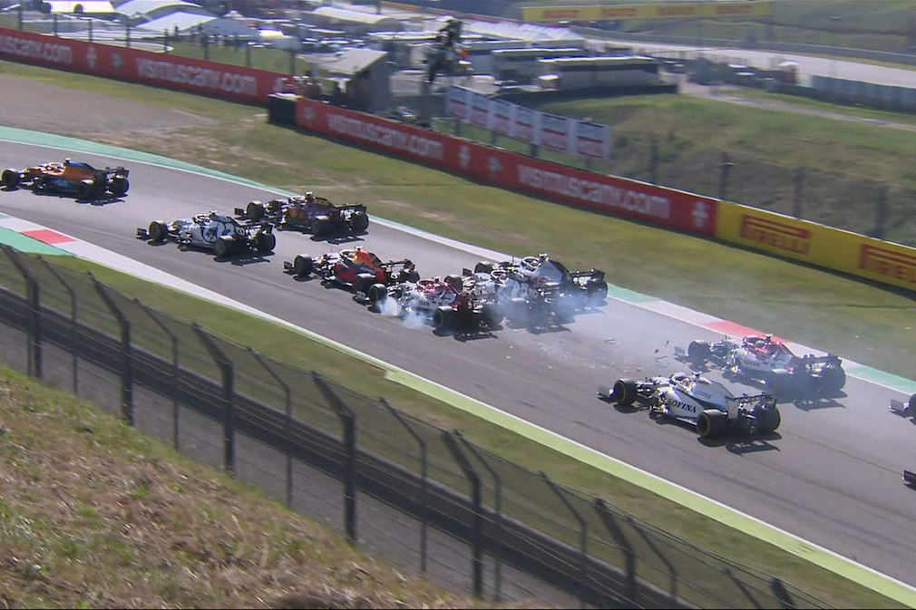 Formel 1: Unfälle 2020