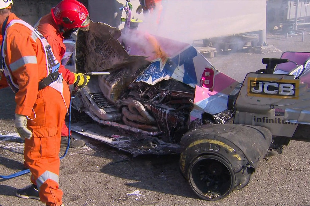 Formel 1: Unfälle 2020