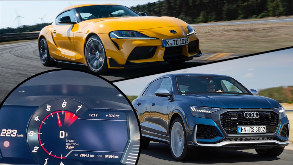 200 km/h im Toyota Supra - Und dann passiert das!