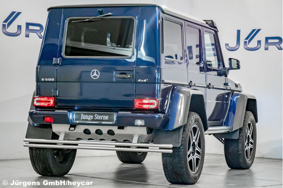 Das ist der günstigste gebrauchte Mercedes G 500 4x4 hoch zwei!