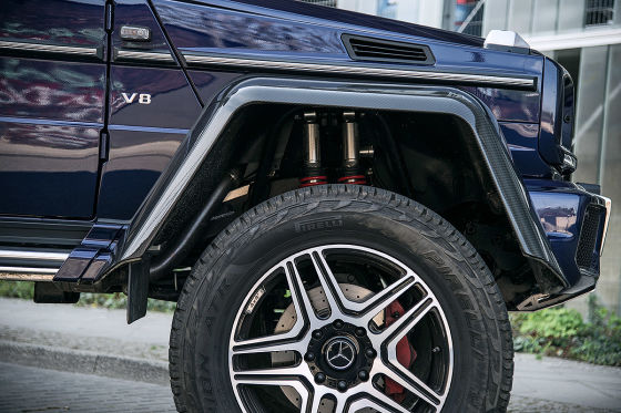 Das ist der günstigste gebrauchte Mercedes G 500 4x4 hoch zwei!