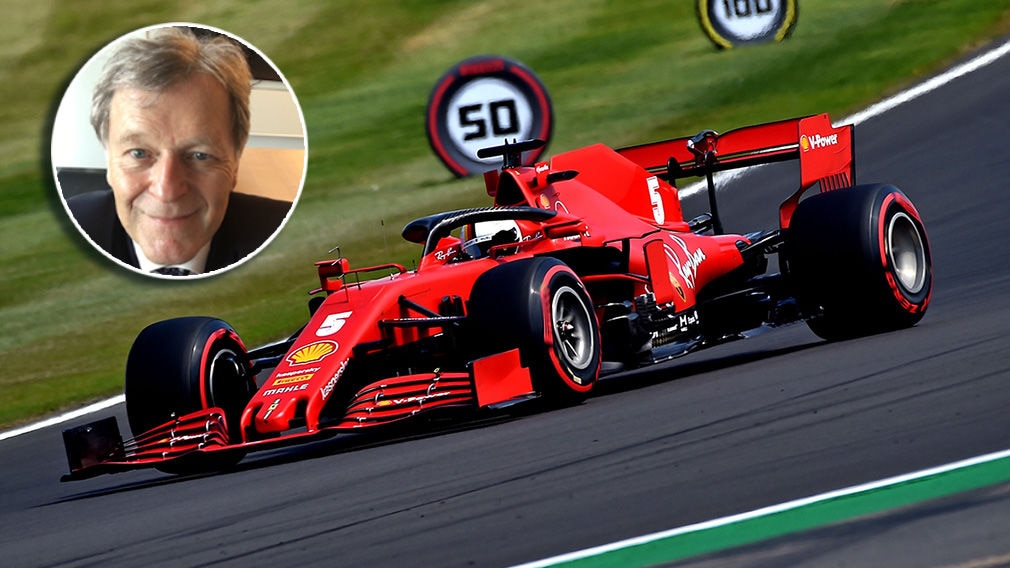 Vettel mit Haud Portrait 2020