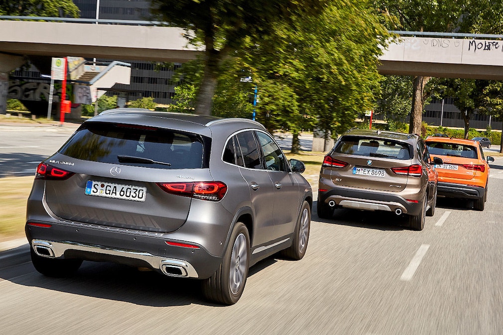 Audi Q3 BMW X1 Mercedes GLA