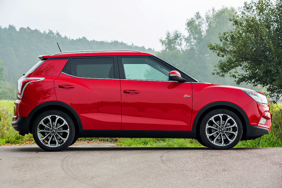 SsangYong Tivoli, Seitenansicht