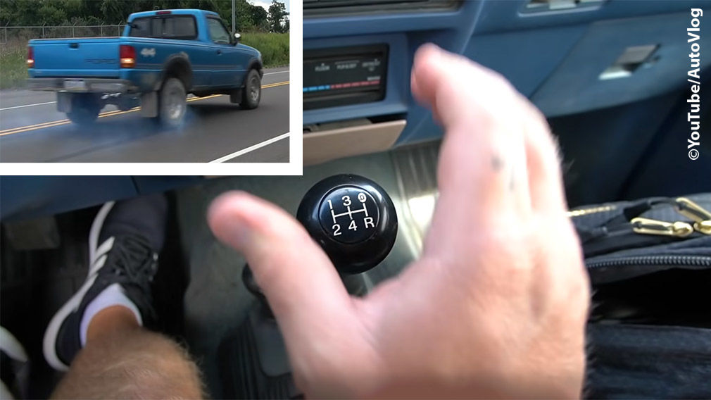Ford Ranger (1994): Rückwärtsgang bei über 70 km/h