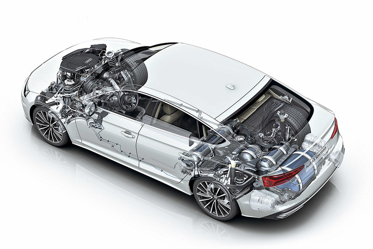 Audi A5 Sportback 40 g-tron im Test: Motor, Preis, Erdgas - AUTO BILD