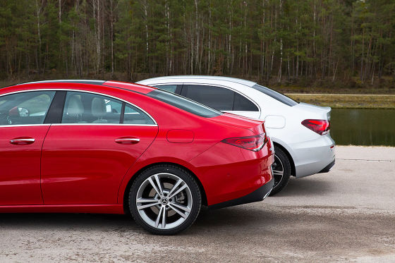 Mercedes A-Klasse, Mercedes CLA Coupé