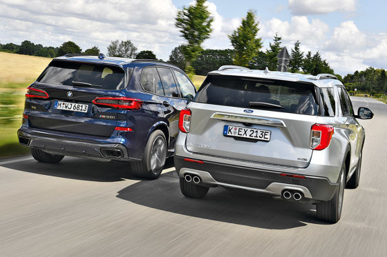 BMW X5 Ford Explorer