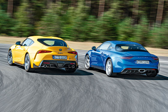 Alpine A110 Toyota Supra