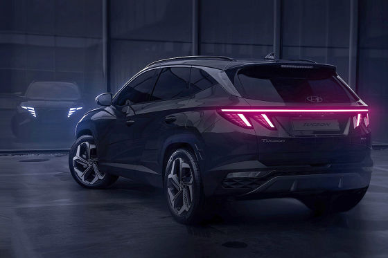 Erste Teaser: Hyundai Tucson bekommt eine komplett neue Front