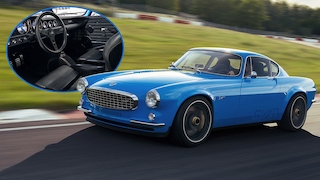Volvo P1800 Cyan Montage
