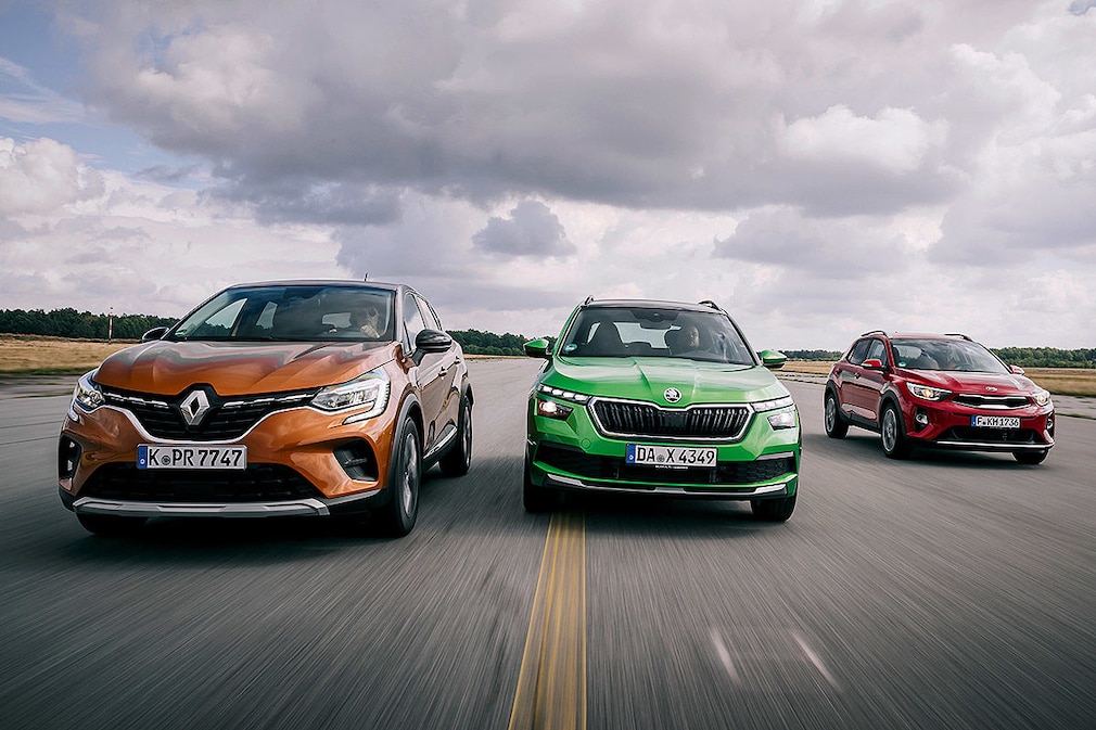 Kia Stonic Renault Captur Skoda Kamiq