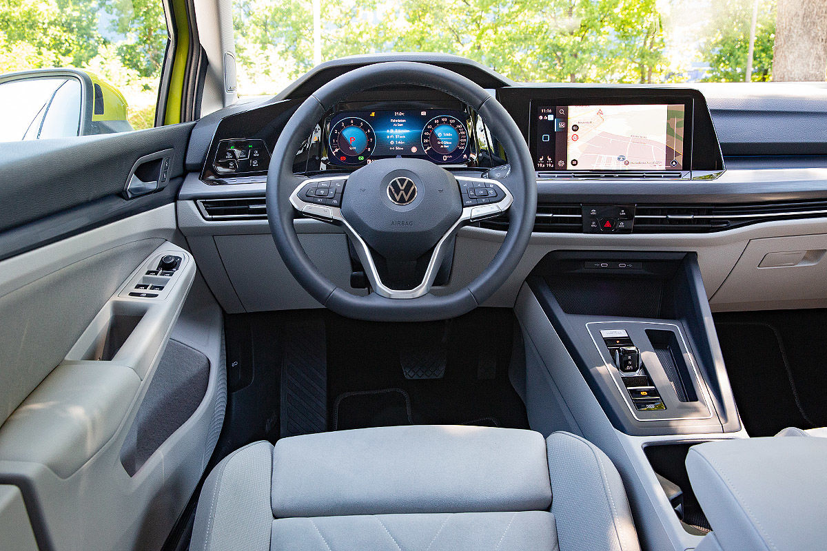Fahrbericht VW Golf 1.0 eTSI Life: Ungewohntes Bedienkonzept