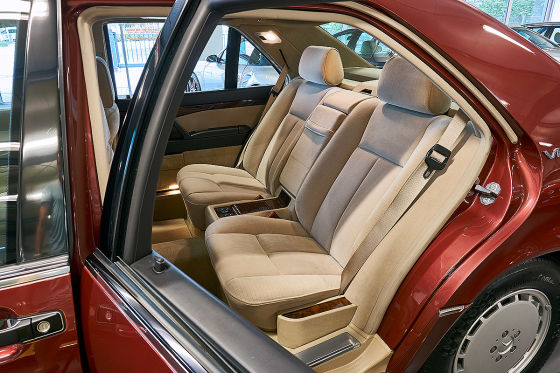 29 Jahre alter Mercedes 600 SEL im Neuzustand zu verkaufen