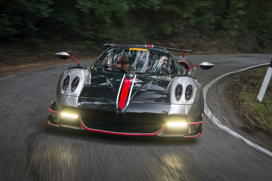 Testfahrt im über 3,2 Millionen Euro teuren Pagani Huayra Roadster BC