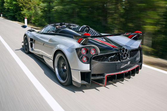 Testfahrt im über 3,2 Millionen Euro teuren Pagani Huayra Roadster BC