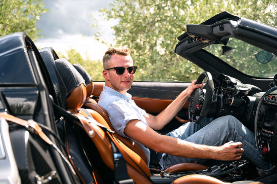 Testfahrt im über 3,2 Millionen Euro teuren Pagani Huayra Roadster BC