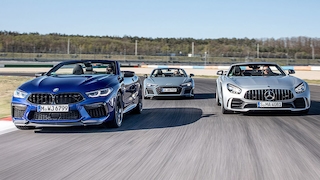Audi R8 BMW M8 Mercedes-AMG GT R