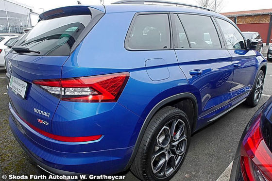 Neuwertiger Skoda Kodiaq RS für 13.000 Euro unter Neupreis