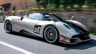 Erste Fahrt im 3,2 Millionen-Euro-Pagani